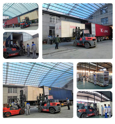 주오헨 상업용 쌍 나사 추출기 23*3*3m 튀긴 쌀을 위한 쌀 튀기 기계