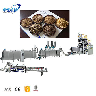 두 번 나사 애완 동물 생선 식품 기계 공장 빠른 배달과 함께 생선 식품 생산 라인