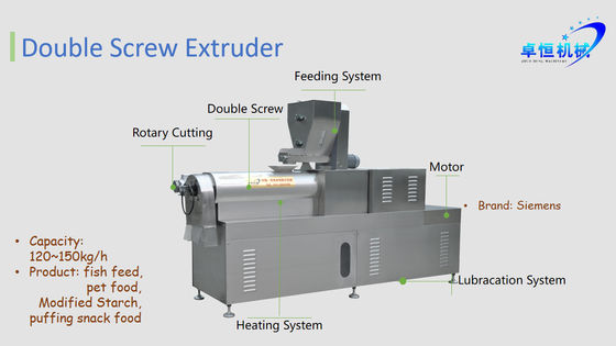 생산 및 스테인레스 스틸 재료를 위해 CE 인증 생선 사료 제조 기계