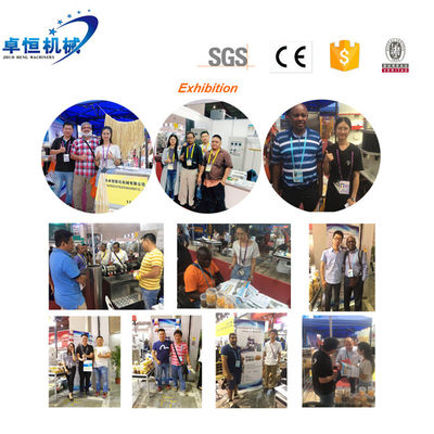 3500kg의 효율을 위한 모터로 구운 Fried Corn Bugle Chips extruder 생산 라인