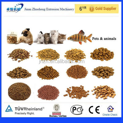 스테인리스 스틸 애완 동물 식품 처리 추출기 기계 라인 Siemens 모터 옵션