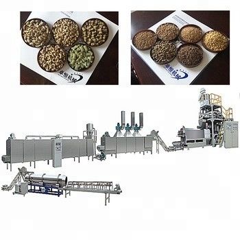 최대 용량 250~300kg/h 자동 먹이를 위한 떠 있는 생선 먹이 extruder 기계