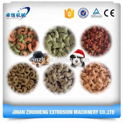 스테인레스 스틸 레스토랑 애완 동물 식품 펠릿 추출기 처리 기계 라인출력