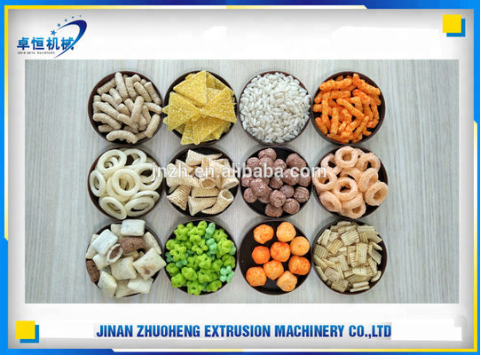 좋은 맞춤형 작은 파프 옥수수 간식 식품 추출제 제조 기계 가볍게 작동