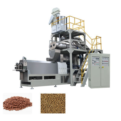 110kw/160kw/200kw/350kw 떠있는 생선 먹이 제조 기계 라인 전압 380v/400v/415v/440v