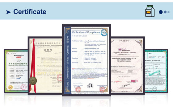 시멘스 주 모터 상태 애완 동물 식품 생산 라인을위한 건조 개 음식 제조 기계