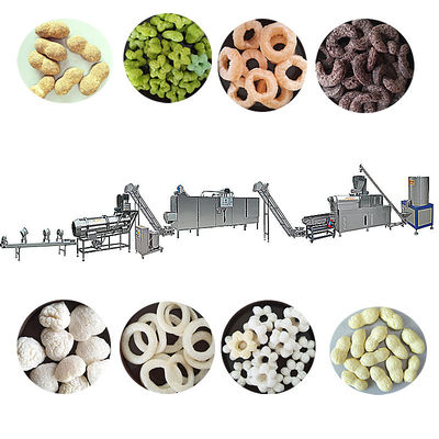 3000KG 전체 옥수수 밀가루 튀김 간식 제조 가공 기계 식품 extruder