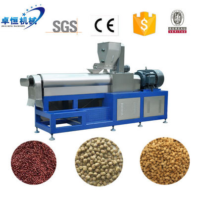 304 스테인레스 스틸 플라팅 생선 먹이 extruder 기계 개 먹이 생산 라인