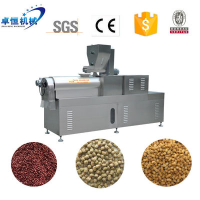 304 스테인레스 스틸 플라팅 생선 먹이 extruder 기계 개 먹이 생산 라인