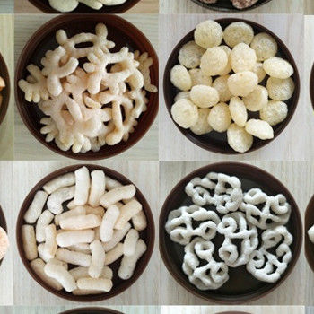 3000 KG 산업적인 크리스피 튀긴 옥수수 칩 스냅스 제조 기계 식품 공장