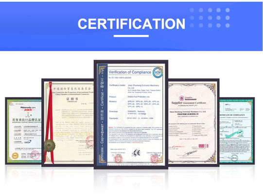 파스타 제조 기계 주오헨의 마카로니 생산을 위한 다기능 장비