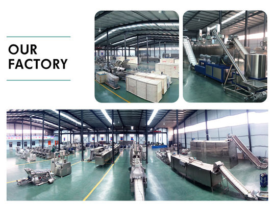 스테인레스 스틸 애완 동물 식품 가공 기계 제조 공장 23*3*3m 자동