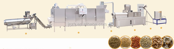 가축식품 생산 추출기, 조작이 쉽고 용량이 큰 트윈 스크루 텍스처