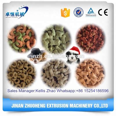 맞춤형 전압 건조 및 습기 유형 개 애완 동물 음식 extruder를 만드는 기계 최고의 판매