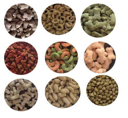 완전 자동 쌍 나사 엑스트루더 고양이용 애완 동물 식품 생산 가공 기계