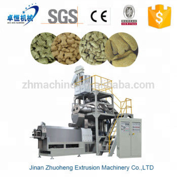 큰 용량 완전 자동 스테인리스 스틸 애완 동물 식품 생산 추출기 가공 기계 라인
