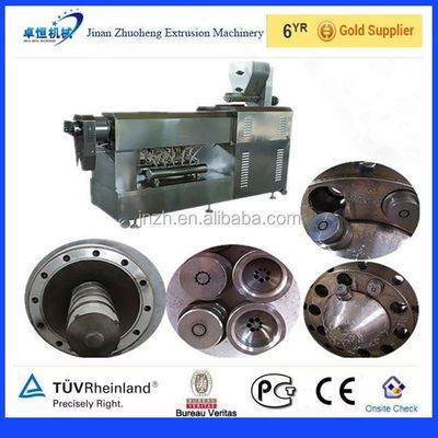 맞춤형 단일 나사 추출기 산업용 마카로니 파스타 생산 라인 제조 기계