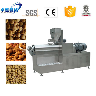 CE 인증서 강아지 음식 extruder 애완 동물 음식 기계 식품 음료 완전 자동