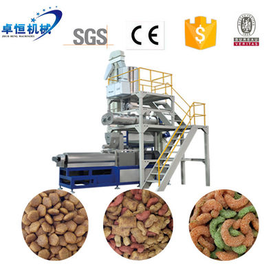 1500 KG 애완 동물 식품 펠릿 처리 추출기 고양이 및 개 식품 라인 전체 자동