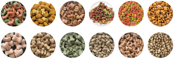 고 용량 스테인리스 스틸 자동 개 애완 동물 식품 extruder 생산 라인