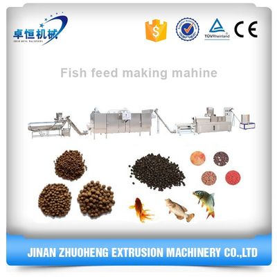 맞춤형 에너지 쌍 나사 자동 떠있는 생선 먹이 extruder 제조 기계