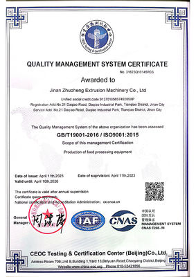 완전 자동 마카로니 제조 기계 및 엔진 핵심 부품으로 파스타 생산