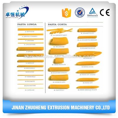 식품 등급 스테인리스 스틸 다기능 파스타 마카로니 스파게티 기계 및 내구성