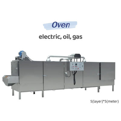 다기능 300kg/h 전기 가스 증기 마카로니 산업 장비 파스타 제조