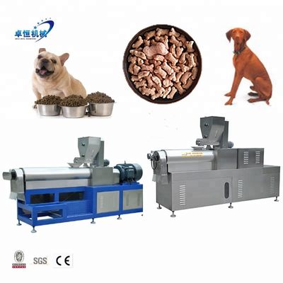 23*3*3m 자동 반려동물 음식 extruder 기계 찌개와 생선 먹이 출력 150-5000kg/h