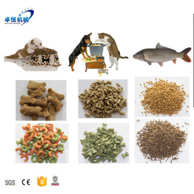 5000kg 용량 애완동물 음식 펠렛 기계 조작이 쉽고 깃털 디자인
