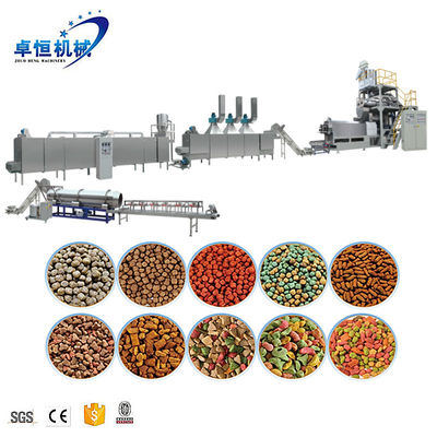 5 톤/H 쌍 나사식 생선 먹이 extruder 생산 라인어 생선 재배