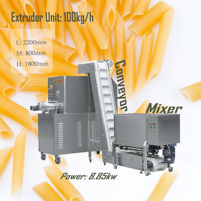 100kW 완전 자동 산업용 마카로니 제조 기계 대량 생산