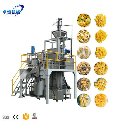80~300kg/H 용량 완전 자동 파스타 마카로니 생산 라인 21kw 37kw 45kw