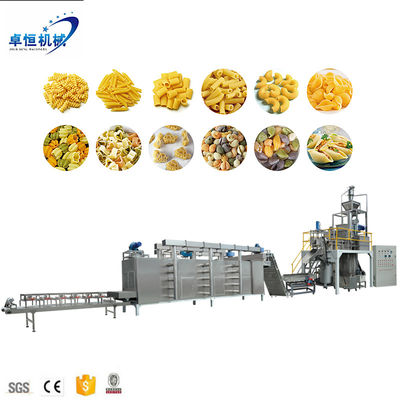 80~300kg/H 용량 완전 자동 파스타 마카로니 생산 라인 21kw 37kw 45kw